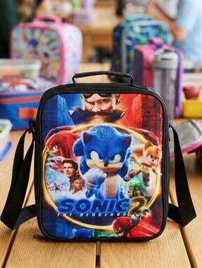 NWOT Sonic the Hedgehog 2 Insulated Lunchbox Bag